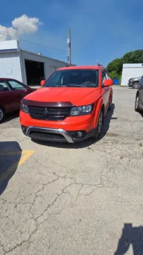 Orange 2017 Dodge Journey Crossroad for sale in Independence, KS