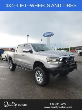 Silver 2019 Ram 1500 Laramie for sale in Independence, KS