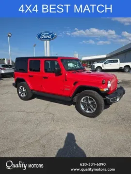 Photos of 2023 Jeep Wrangler Sahara for sale in Independence, KS at Quality Motors Chrysler Dodge Jeep Ram