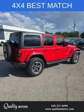 Another view of 2023 Jeep Wrangler Sahara for sale in Independence, KS at Quality Motors Chrysler Dodge Jeep Ram