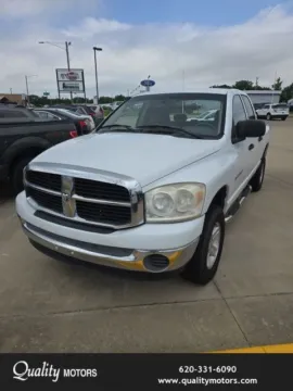 White 2007 Dodge Ram 1500 SLT for sale in Independence, KS