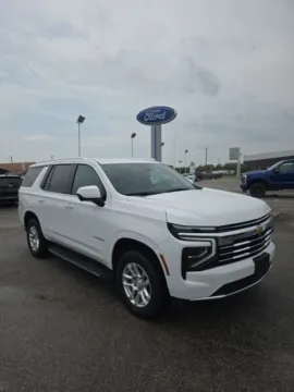 White 2025 Chevrolet Tahoe LT for sale in Independence, KS