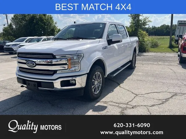 White 2019 Ford F-150 Lariat for sale in Independence, KS