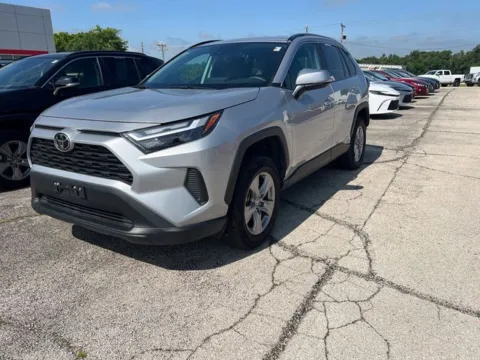 Silver 2025 Toyota RAV4 Hybrid XLE for sale in Independence, KS