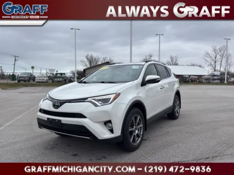 Red 2018 Toyota RAV4 Limited for sale in Michigan City, IN