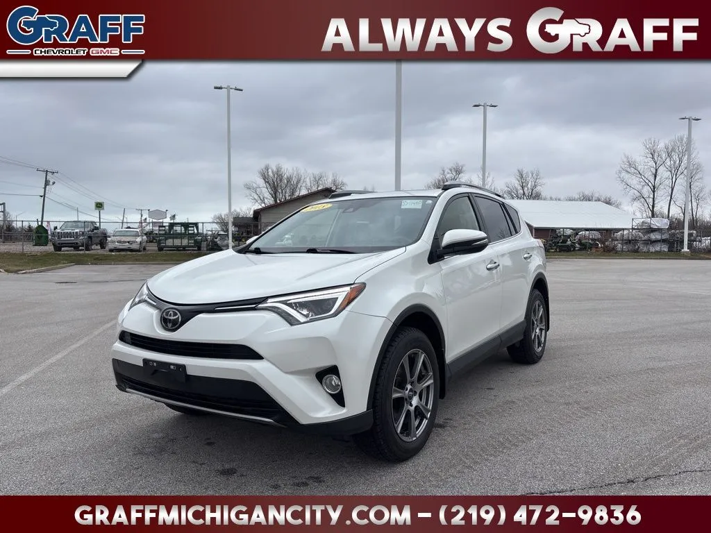 Red 2018 Toyota RAV4 Limited for sale in Michigan City, IN
