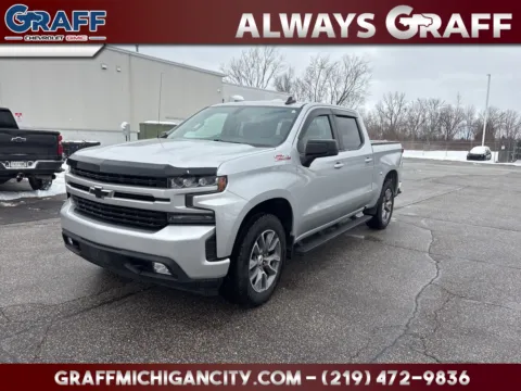 Silver 2022 Chevrolet Silverado 1500 LTD RST for sale in Michigan City, IN