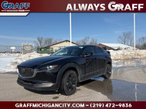 Black 2024 Mazda CX-30 2.5 S Select Sport for sale in Michigan City, IN