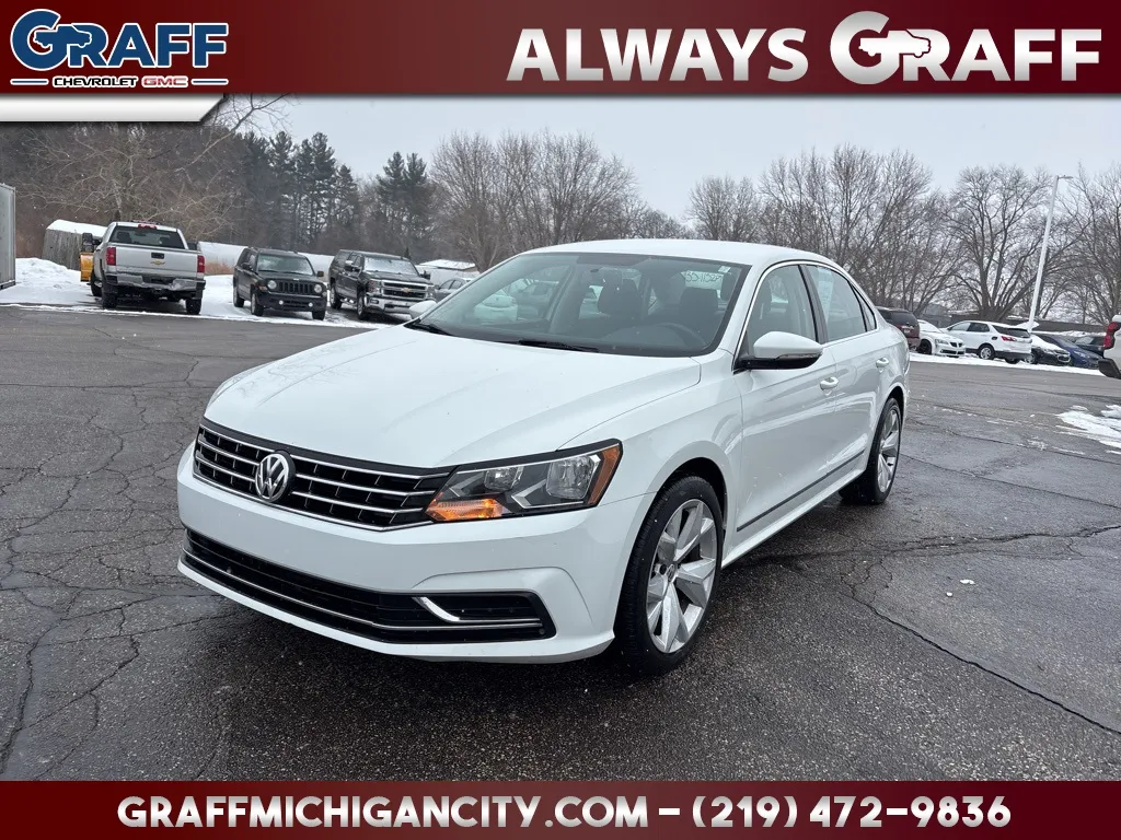 White 2016 Volkswagen Passat 1.8T S for sale in Michigan City, IN