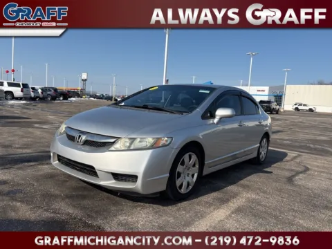 Silver 2011 Honda Civic LX for sale in Michigan City, IN