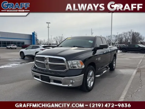 Black 2017 Ram 1500 Big Horn for sale in Michigan City, IN