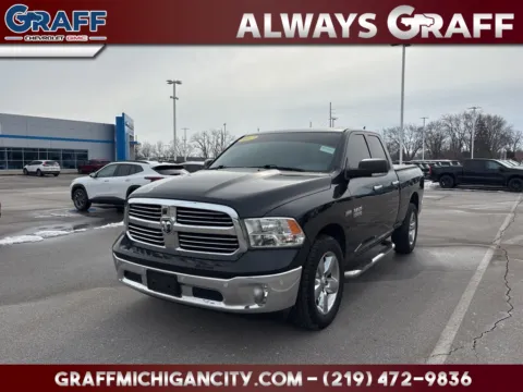 Black 2017 Ram 1500 Big Horn for sale in Michigan City, IN