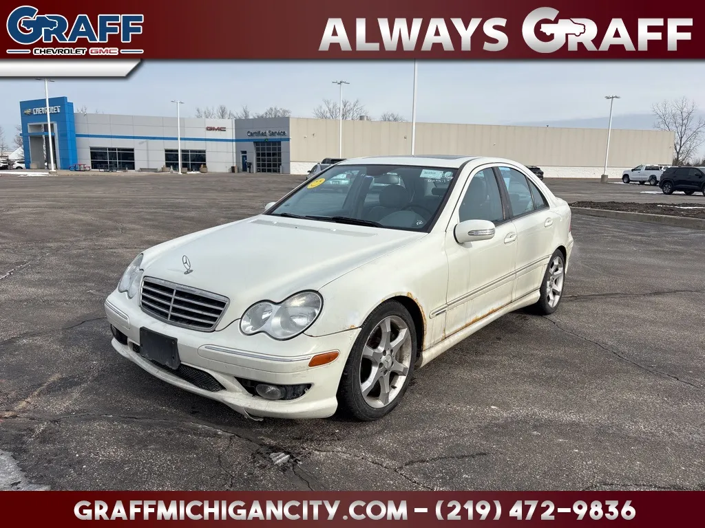 White 2007 Mercedes-Benz C-Class C 230 for sale in Michigan City, IN