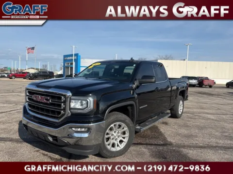 Black 2016 GMC Sierra 1500 SLE for sale in Michigan City, IN