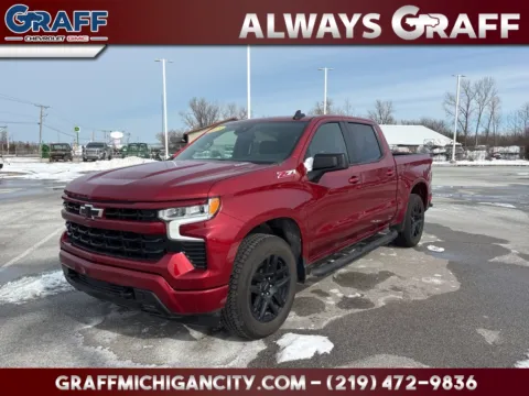 Red 2023 Chevrolet Silverado 1500 RST for sale in Michigan City, IN