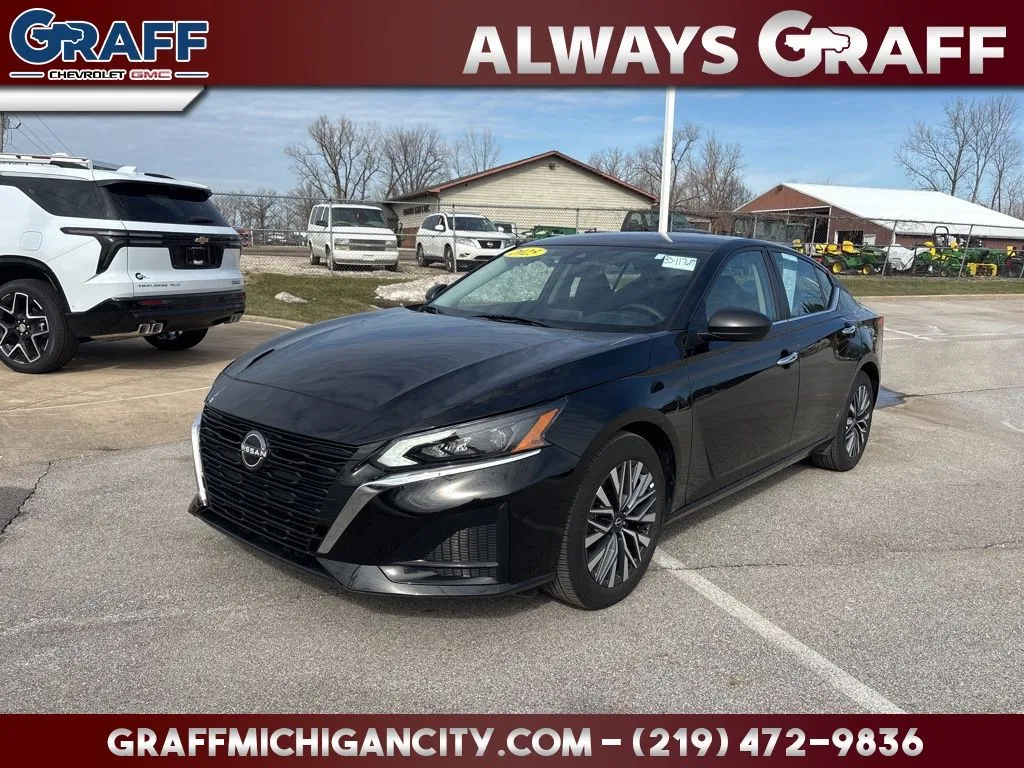 Black 2025 Nissan Altima 2.5 SV for sale in Michigan City, IN