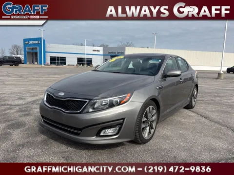 Silver 2014 Kia Optima SX for sale in Michigan City, IN