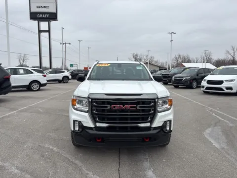 Photos of 2021 GMC Canyon AT4 w/Cloth for sale in Michigan City, IN at Graff Chevrolet GMC of Michigan City