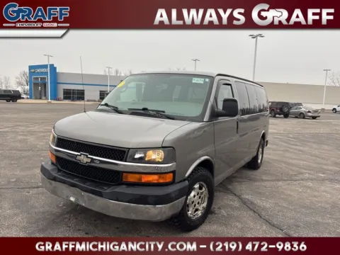 Gray 2008 Chevrolet Express Van G1500 Work Van for sale in Michigan City, IN