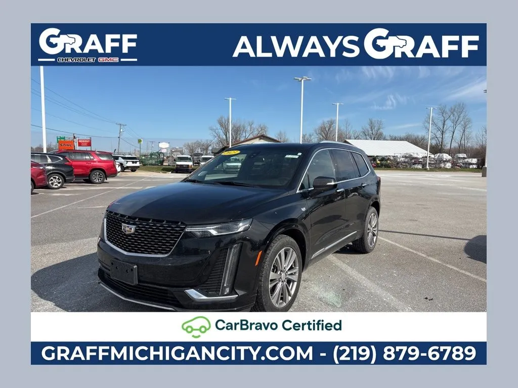 Black 2023 Cadillac XT6 Premium Luxury for sale in Michigan City, IN