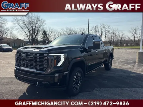 Black 2024 GMC Sierra 2500HD Denali Ultimate for sale in Michigan City, IN