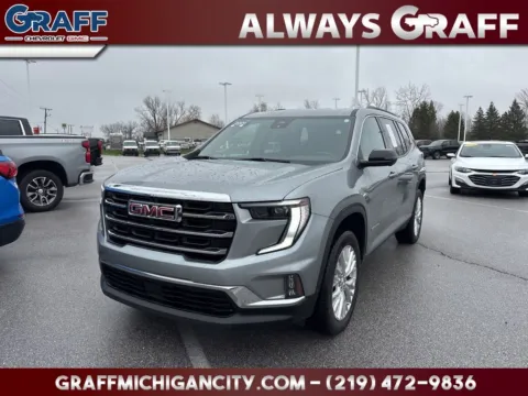 Gray 2024 GMC Acadia Elevation for sale in Michigan City, IN