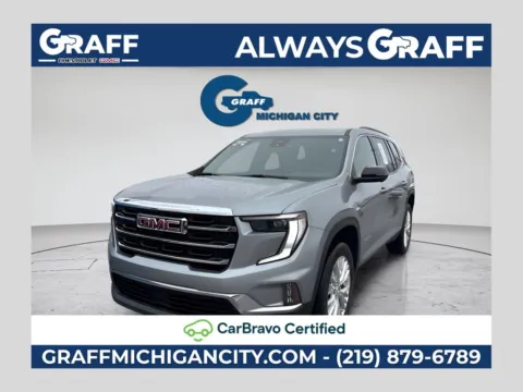 Gray 2024 GMC Acadia Elevation for sale in Michigan City, IN