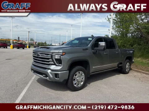 Gray 2024 Chevrolet Silverado 2500HD High Country for sale in Michigan City, IN