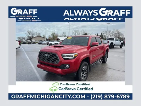 Red 2023 Toyota Tacoma TRD Sport for sale in Michigan City, IN