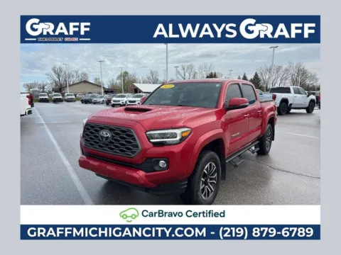 Red 2023 Toyota Tacoma TRD Sport for sale in Michigan City, IN