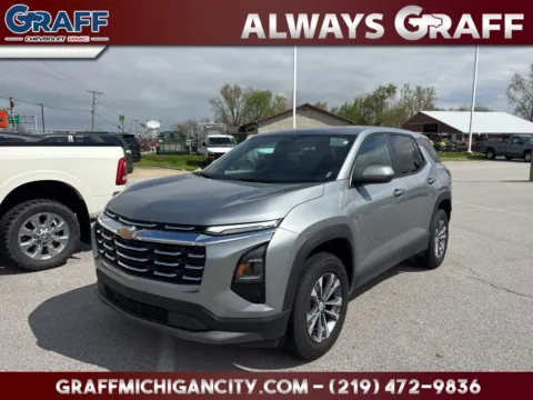 Gray 2026 Chevrolet Equinox LT for sale in Michigan City, IN