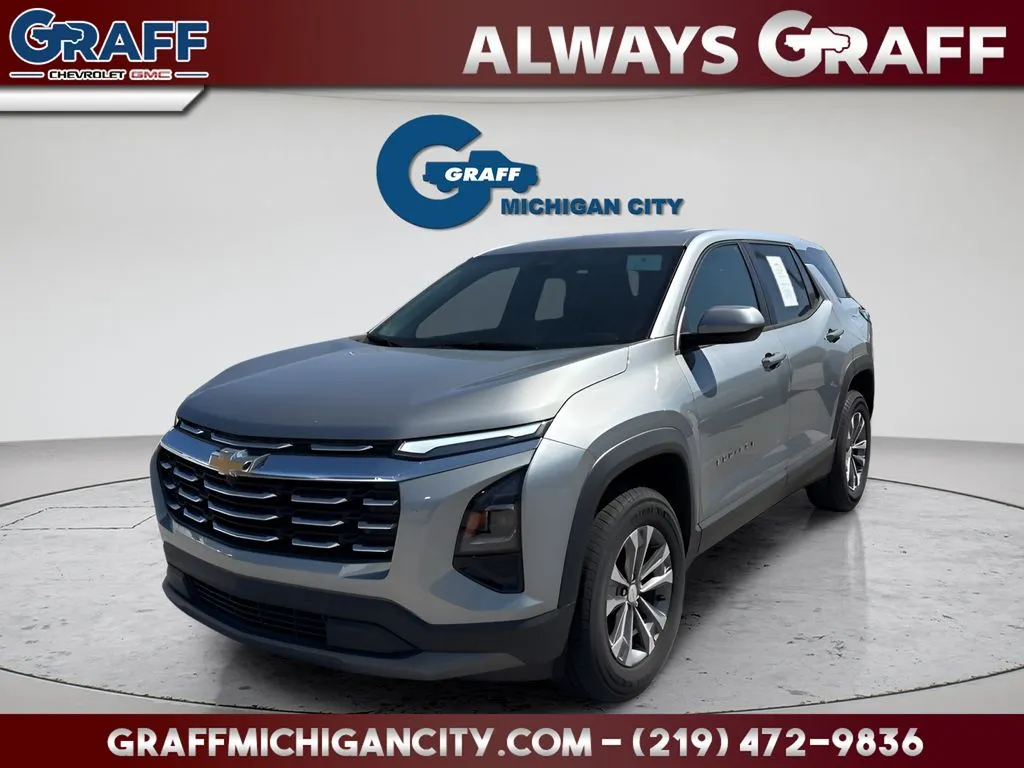 Gray 2026 Chevrolet Equinox LT for sale in Michigan City, IN