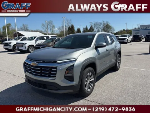 Gray 2026 Chevrolet Equinox LT for sale in Michigan City, IN
