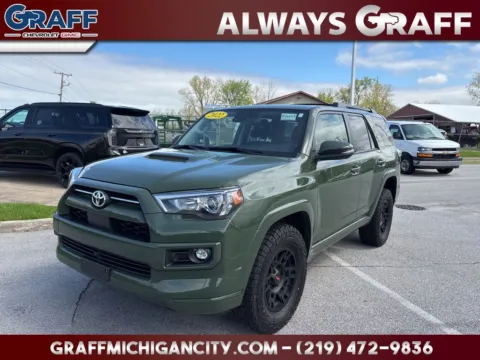 Green 2022 Toyota 4Runner TRD Sport for sale in Michigan City, IN