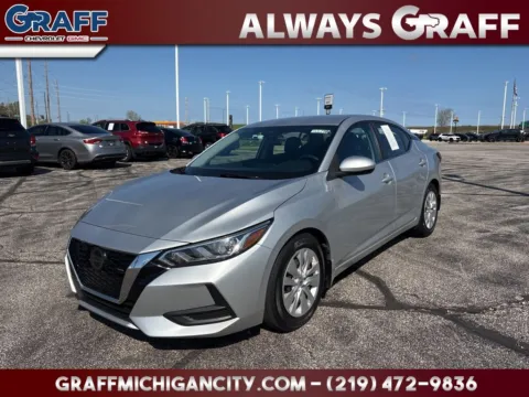 Silver 2020 Nissan Sentra S for sale in Michigan City, IN