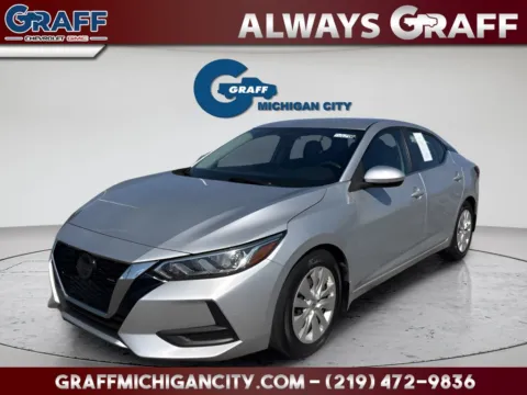 Silver 2020 Nissan Sentra S for sale in Michigan City, IN
