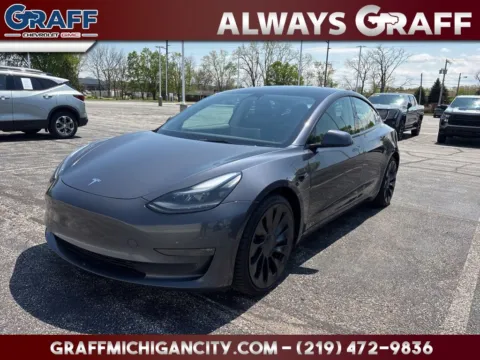 Silver 2023 Tesla Model 3 Performance for sale in Michigan City, IN