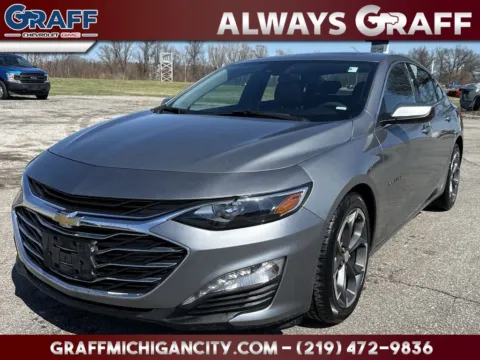 Gray 2023 Chevrolet Malibu LT for sale in Michigan City, IN