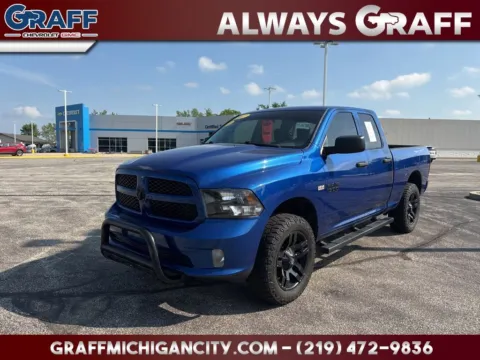 Blue 2017 Ram 1500 Express for sale in Michigan City, IN