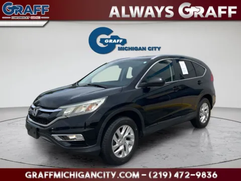 Black 2016 Honda CR-V EX-L for sale in Michigan City, IN