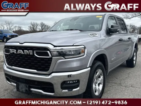 Silver 2025 Ram 1500 Big Horn/Lone Star for sale in Michigan City, IN