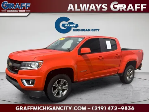 Orange 2019 Chevrolet Colorado Z71 for sale in Michigan City, IN