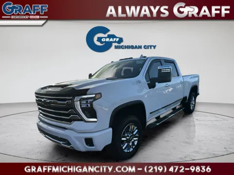 White 2024 Chevrolet Silverado 2500HD High Country for sale in Michigan City, IN