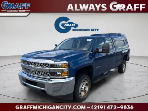 Blue 2019 Chevrolet Silverado 2500HD Work Truck for sale in Michigan City, IN
