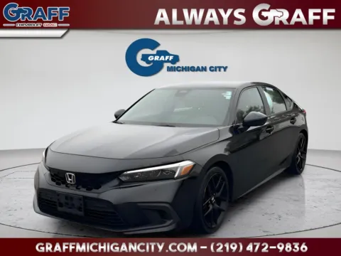 Black 2024 Honda Civic Sport for sale in Michigan City, IN