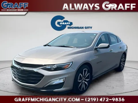 Gray 2024 Chevrolet Malibu RS for sale in Michigan City, IN