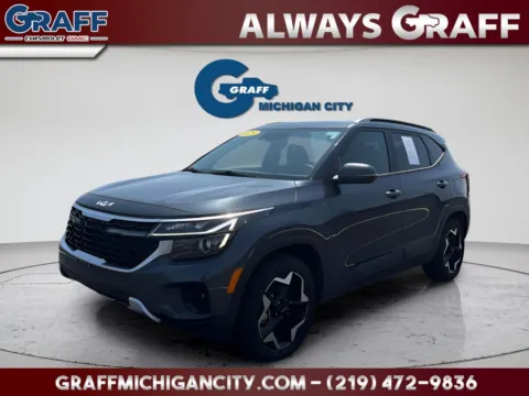 Gray 2025 Kia Seltos S for sale in Michigan City, IN