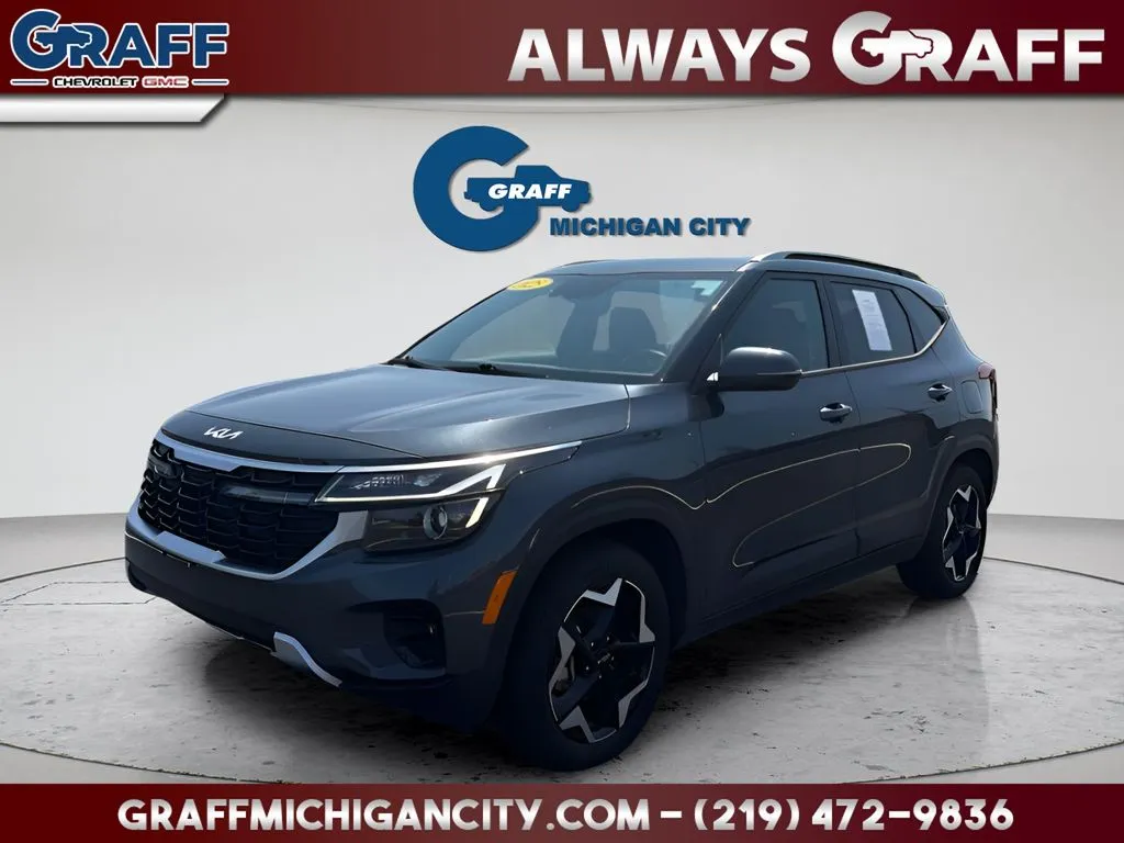 Gray 2025 Kia Seltos S for sale in Michigan City, IN