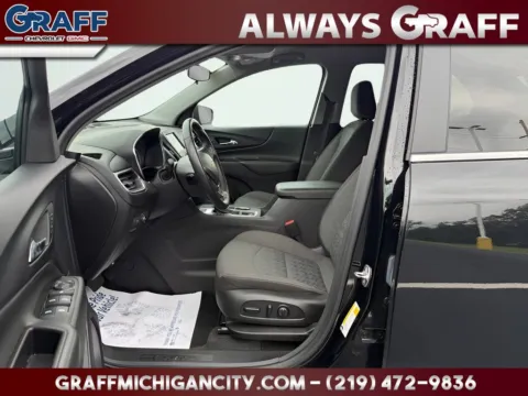Black 2024 Chevrolet Equinox LT for sale in Michigan City, IN