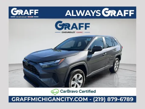 Gray 2024 Toyota RAV4 LE for sale in Michigan City, IN